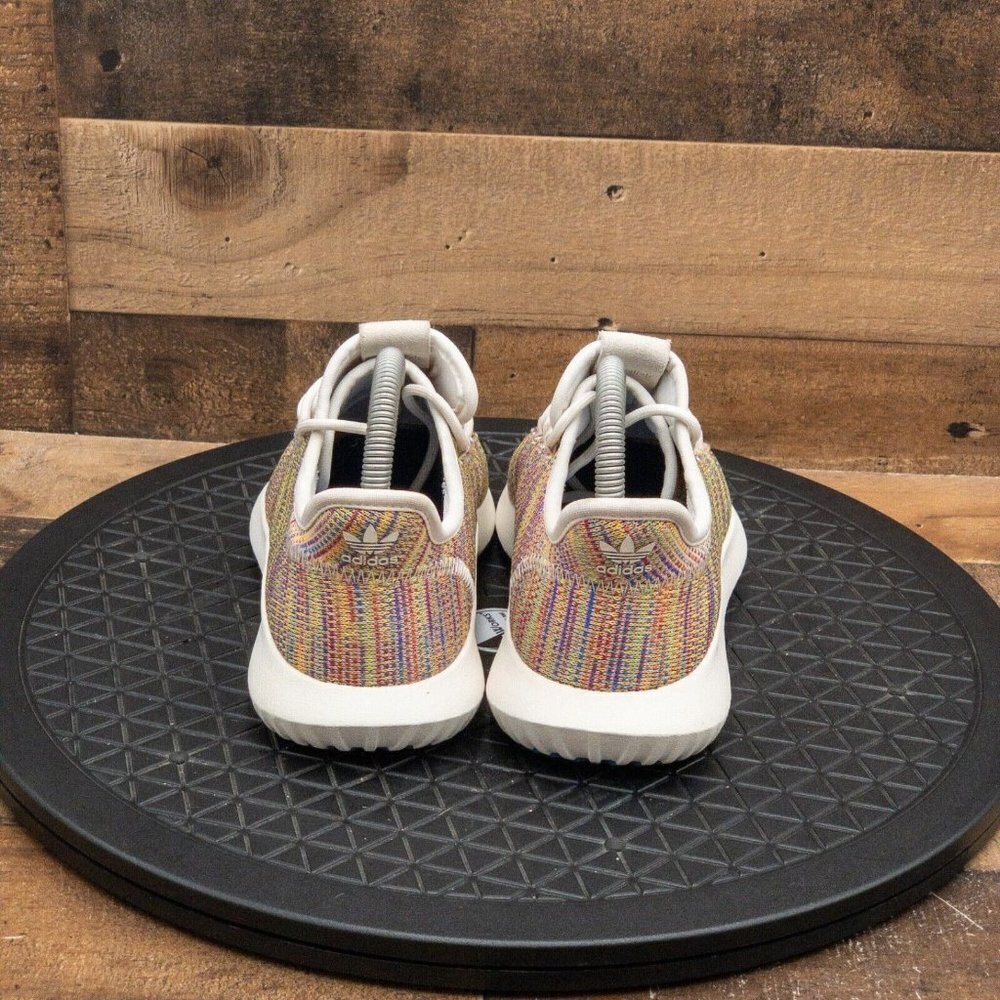 ADIDAS TUBULAR KIDS ATHLETIC SHOES RUNNING MULTICOLOR GYM LOW LACE UP SIZE 5 - Picture 7 of 9